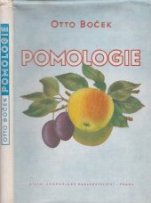 kniha Pomologie Učeb. text pro žáky zeměd. techn. škol, obor zahradnický, SZN 1954