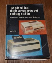 kniha Technika dokumentové telegrafie, Nadas 1984