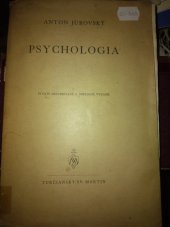 kniha Psychologia, Matica slovenská 1949