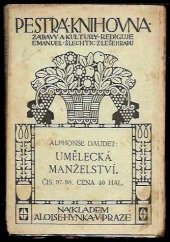 kniha Umělecká manželství, Alois Hynek 1911