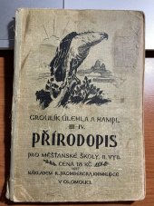 kniha  Přírodopis pro měšťanské školy. III. a IV. Říše živočišná, lidské tělo, říše rostlinná a nerostná, Promberger 1927