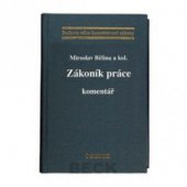 kniha Zákoník práce komentář, C. H. Beck 2008