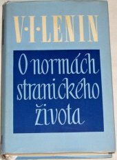 kniha O normách stranického života, SNPL 1961