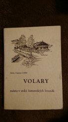 kniha Volary - město v srdci šumavských hvozdů, MNV 1959