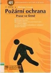 kniha Požární ochrana praxe ve firmě, ASPI  2003