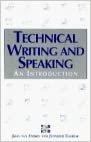 kniha Technical Writing and Speaking An Introduction, Jennifer Easteal 1996