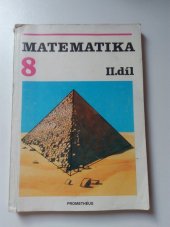 kniha Matematika pro 8. ročník základní školy. Díl 2, Prometheus 1993