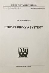 kniha Strojní prvky a systémy, Vysoké učení technické v Brně 1992