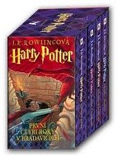 kniha Harry Potter 1 - 4 (box)   První čtyři roky v Bradavicích, Albatros 2003