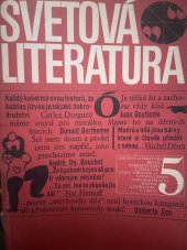 kniha Světová literatura 5, Revue 1968