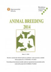 kniha Animal Breeding 2014, Mendelova univerzita v Brně 2013