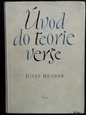 kniha Úvod do teorie verše vysokošk. příručka, SPN 1964