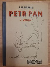 kniha Petr Pan a Wendy 2, Pražská akciová tiskárna 1926