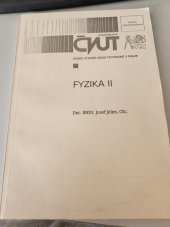 kniha Fyzika II, ČVUT 1998