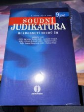 kniha Soudní judikatura rozhodnutí soudů 9/2005, ASPI 2005