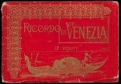 kniha Ricordo di Venezia  (12 Vedute), neuveden 1900