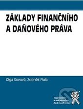 kniha Základy finančního a daňového práva, Aleš Čeněk 2009