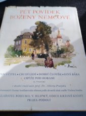 kniha Pět povídek Boženy Němcové, B.V. Hladký 1948