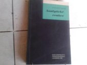 kniha Analytické reakce, Československá akademie věd 1961