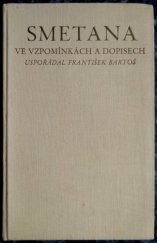 kniha Smetana ve vzpomínkách a dopisech, Topičova edice 1939