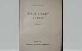 kniha Život a smrt zápasí román, Pragotisk, Peroutka a spol. 1943