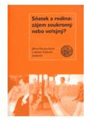 kniha Sňatek a rodina: zájem soukromý nebo veřejný? proměny reprodukčního chování a možnosti rodinné politiky z hlediska postojů české veřejnosti, Univerzita Karlova, Přírodovědecká fakulta, katedra demografie a geodemografie 2006