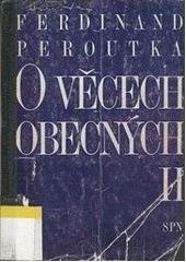 kniha O věcech obecných výbor z politické publicistiky., Státní pedagogické nakladatelství 1991