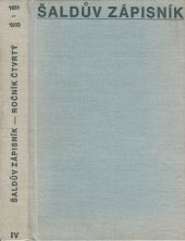 kniha Šaldův zápisník IV., Československý spisovatel 1991