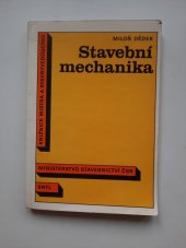 kniha Stavební mechanika, SNTL 1989