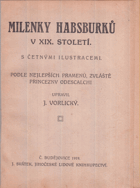 kniha Milenky Habsburků v 19. století, Jan Svátek 1919