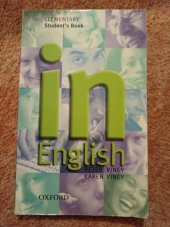 kniha Elementary Student's book  English in, Oxford 2004