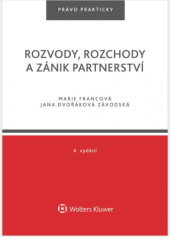 kniha Rozvody, rozchody a zánik partnerství, Wolters Kluwer 2018