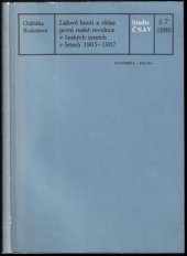 kniha Lidové hnutí a ohlas první ruské revoluce v českých zemích v letech 1905-1907, Academia 1980