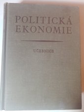 kniha Politická ekonomie Učebnice, Nakladatelství politické literatury 1963