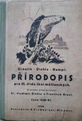 kniha Přírodopis pro III. třídu škol měšťanských Zeměvěda-zdravověda, R. Promberger 1936