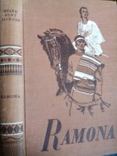 kniha Ramona [román indiánské dívky], Julius Albert 1939