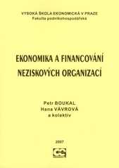 kniha Ekonomika a financování neziskových organizací, Oeconomica 2007