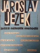 kniha Ještě Několik Melodií zpěv a klavír, Panton 1966