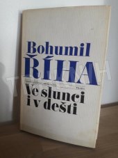 kniha Ve slunci i v dešti [reportáže], Československý spisovatel 1983