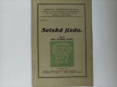 kniha Selská jízda, Českomoravské podniky tiskařské a vydavatelské 1925