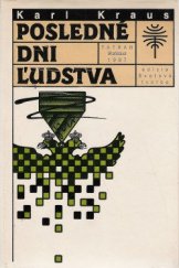 kniha Posledné dni ľudstva, Tatran 1987