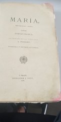 kniha María Jihoamerický román, J. Otto 1908