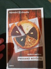 kniha Prodana nevěsta , Národní  divadlo 2013