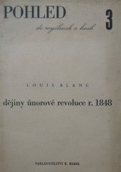 kniha Dějiny únorové revoluce r. 1848 (úryvky), K. Marel 1945