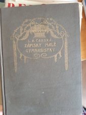 kniha Zápisky malé gymnasistky, Jos. R. Vilímek 1923