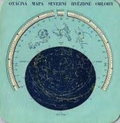 kniha Otáčivá mapa severní hvězdné oblohy, Úřední správa geodézie a kartografie 1960