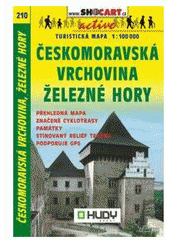 kniha Českomoravská vrchovina turistická mapa : 1 : 100 000 : přehledná mapa : značené cyklotrasy : památky : stínovaný reliéf terénu : podporuje GPS, SHOCart 2005