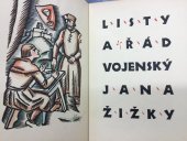 kniha Listy a řád vojenský Jana Žižky, Miloš D. Zelenka 1935