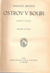 kniha Ostrov v bouři Román z války, Jos. R. Vilímek 1926