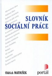 kniha Slovník sociální práce, Portál 2003